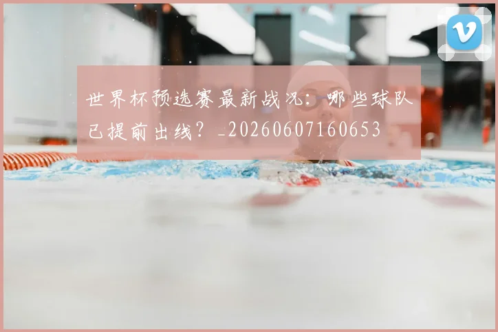 世界杯预选赛最新战况:哪些球队已提前出线?_20260607160653